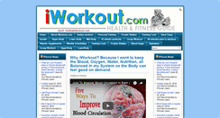 Desktop Screenshot of iworkout.com