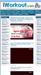 Mobile Screenshot of iworkout.com